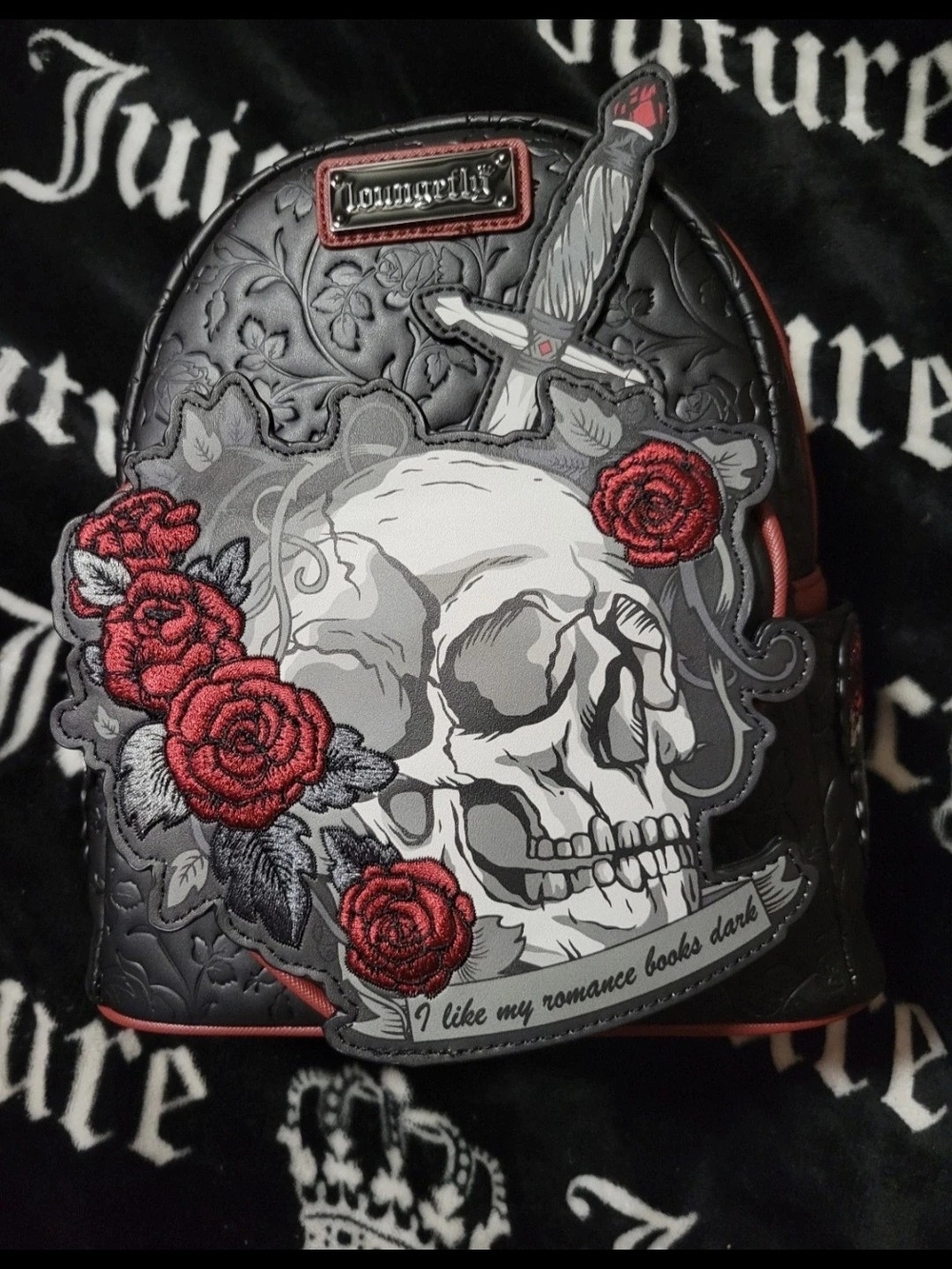 Loungefly Bam exclusive dark romance mini backpack. Last one. Nwt